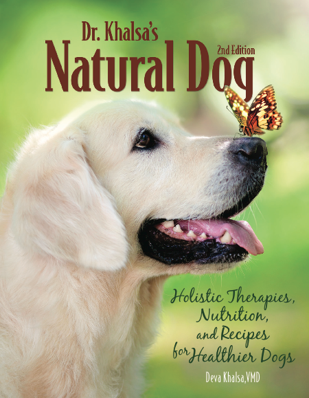Cover of Dr. Khalsa's Natural Dog guidebook